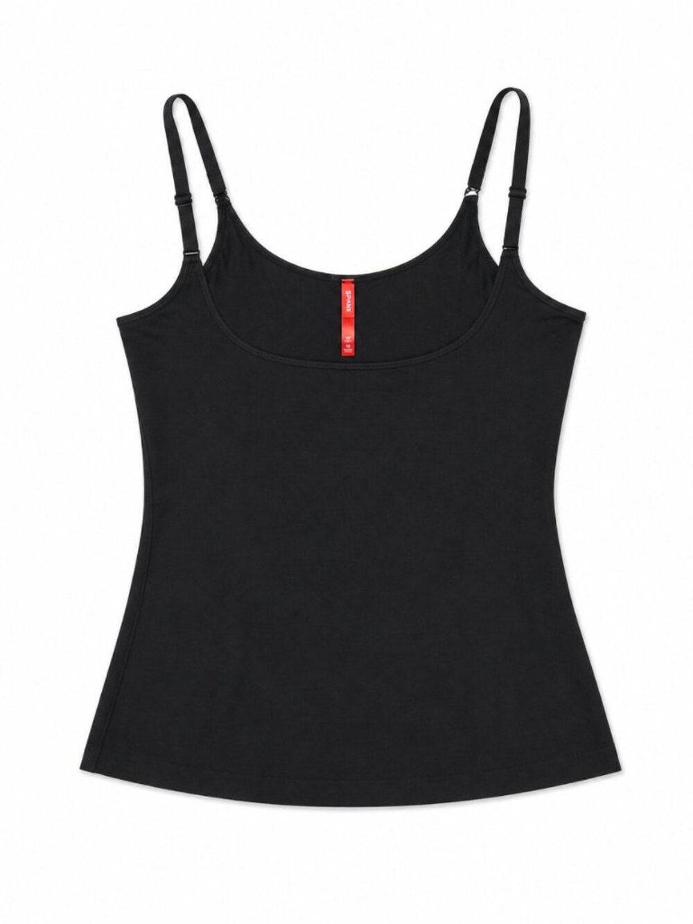 SPANX Black Scoop Neck Shapewear Camisole with Adjustable Straps, 1XL